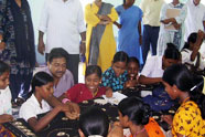 CMOH, South 24 parganas in adolescent girls group of Sagar Block at TSRD Kamalpur office.